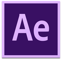 Klein Adobe After Effects-pictogram