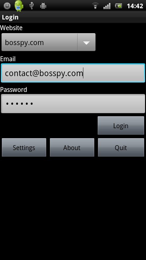 bosspy sign up