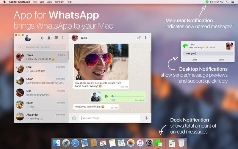 desktop app for whatsapp mac
