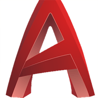 Biểu tượng AutoCAD nhỏ Autodesk