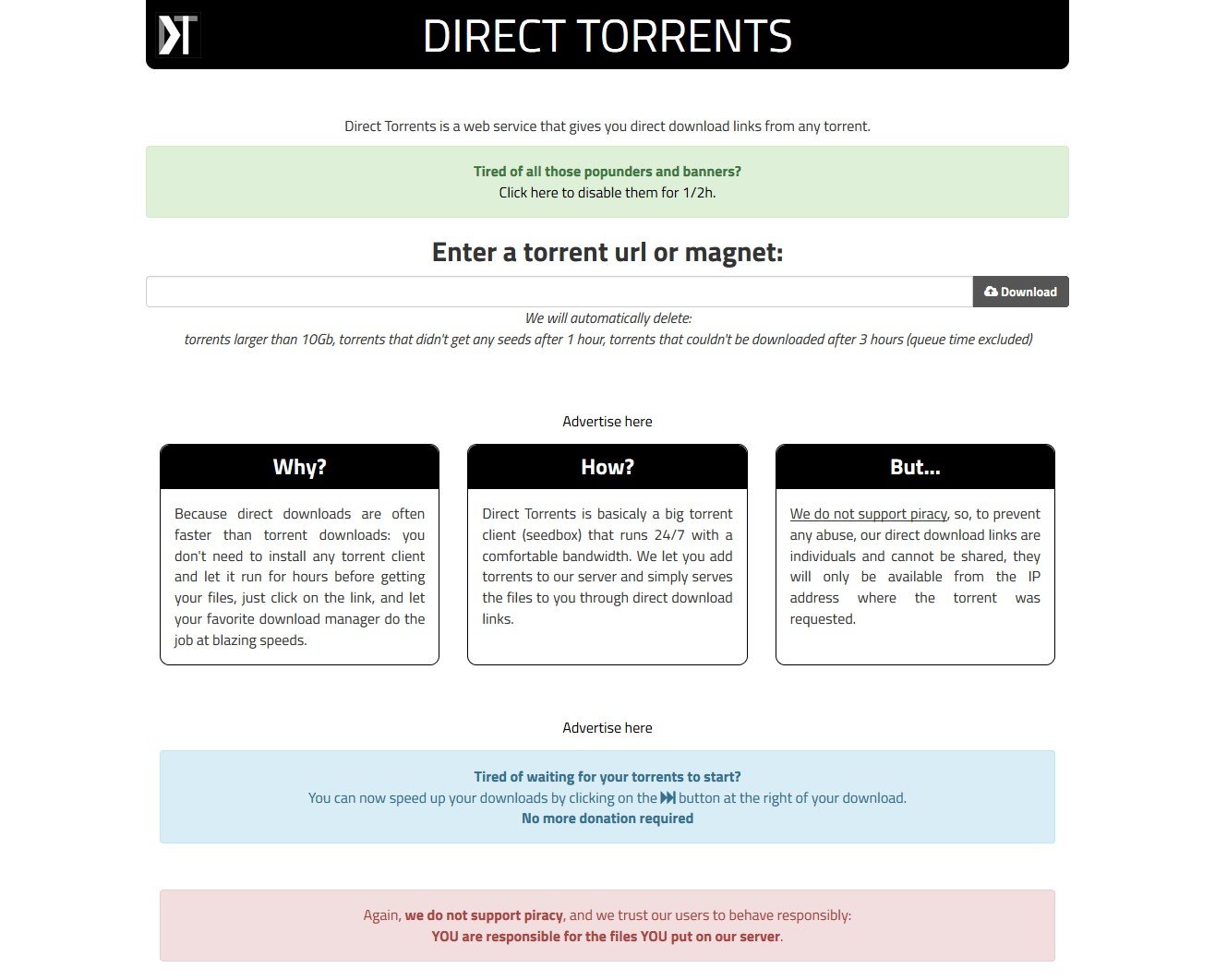 Direct Torrents の代替および類似のソフトウェア Progsoft Net