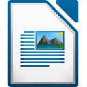 Small LibreOffice - Значок писателя