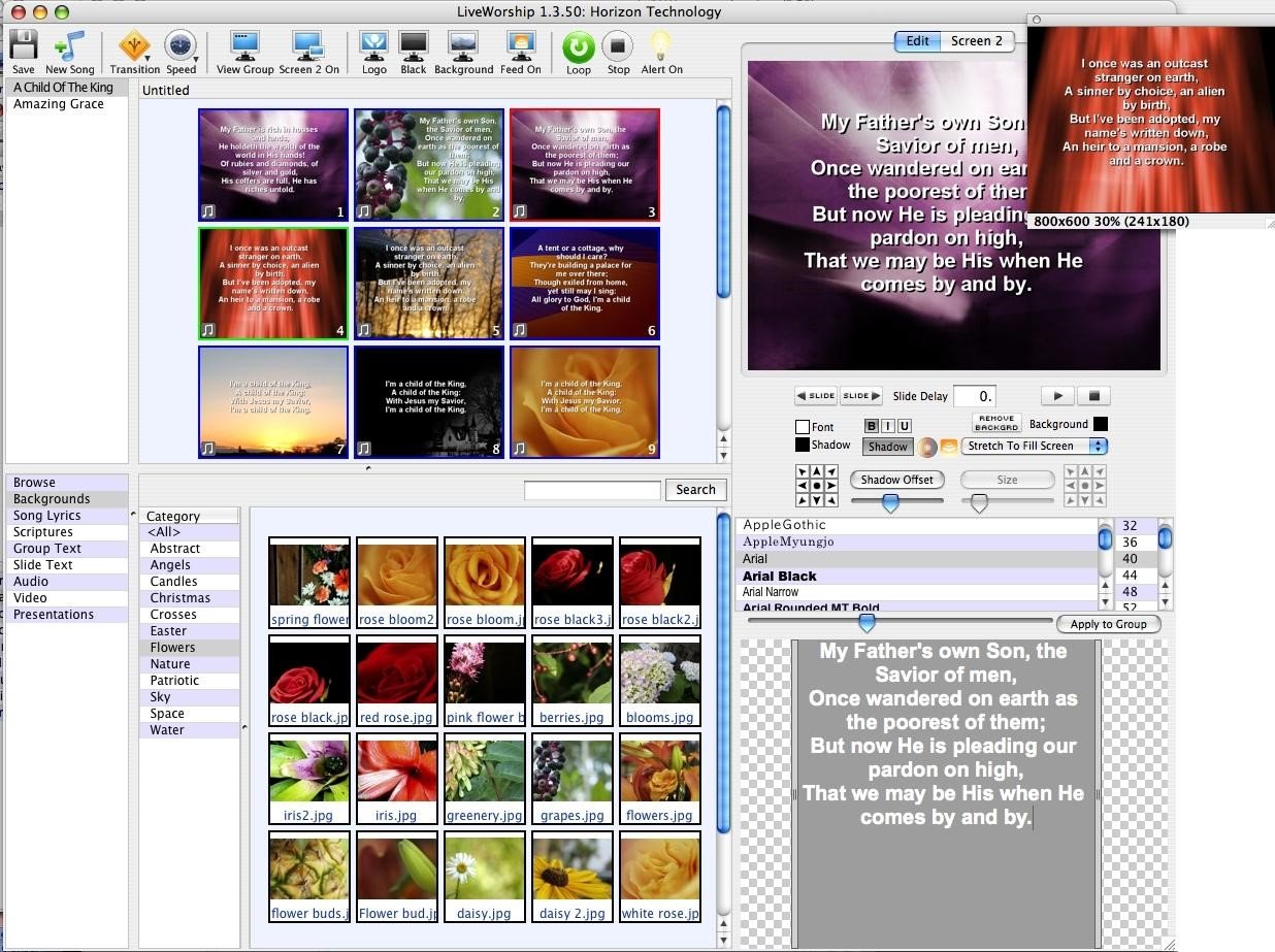 easiest to use worship presentation software