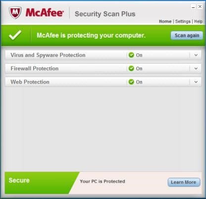 Mcafee Security Scan Plus の代替および類似のソフトウェア Progsoft Net