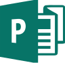 Ícone pequeno do Microsoft Office Publisher
