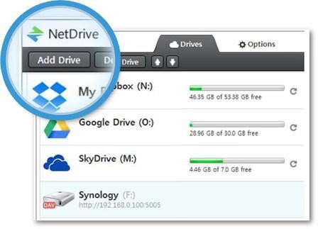 google drive mount windows netdrive free