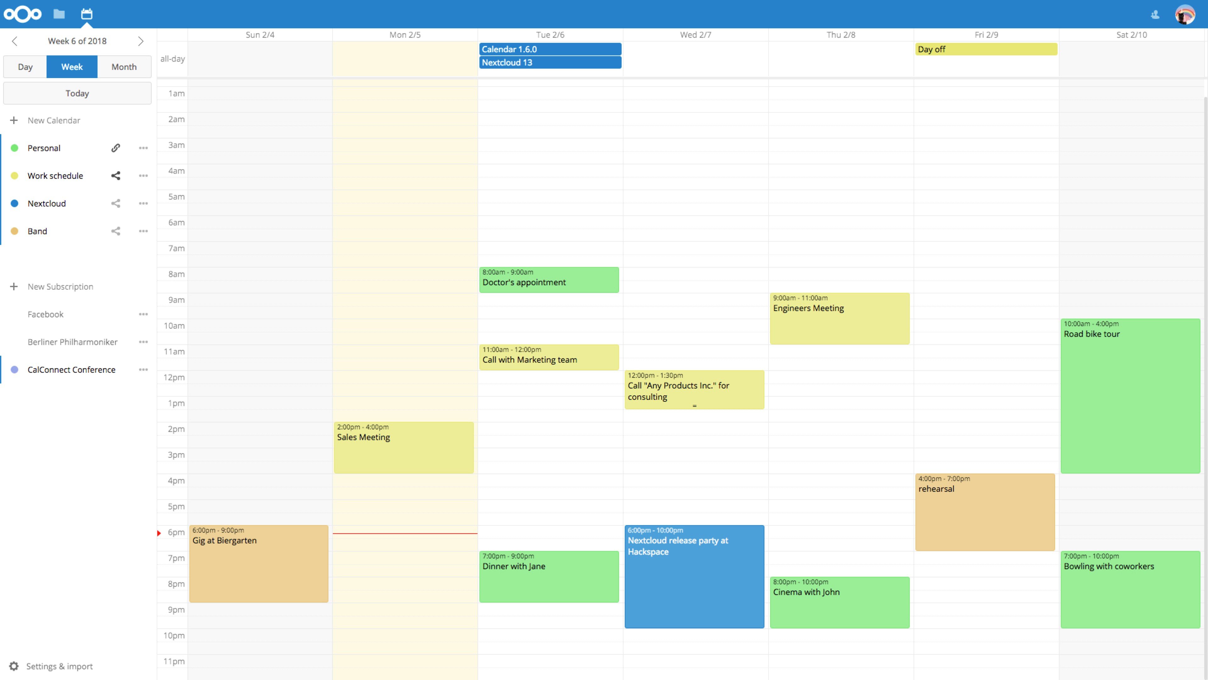 Nextcloud Calendar の代替および類似のソフトウェア Progsoft Net