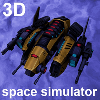 1-in-space-free--simulator-3d icon