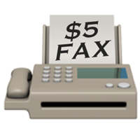 5-dollar-fax icon