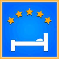 book-a-room--hotel-booking-and-reservations icon