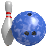 bowling-online-3d icon