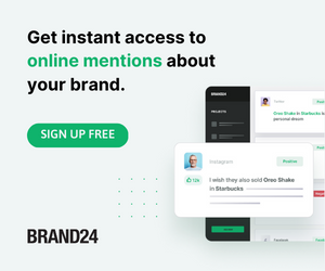 Advertising banner