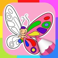 butterfly-coloring-pages-for-kids-coloring-games icon