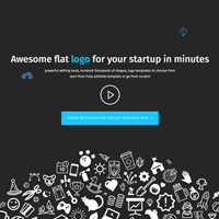 Logopony – flat logo generator for startups icon
