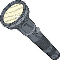 Minimal Open Source Flashlight icon