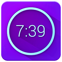 neon-alarm-clock-free icon