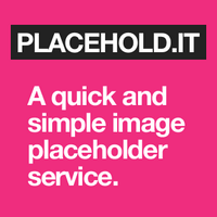 Placehold.it icon