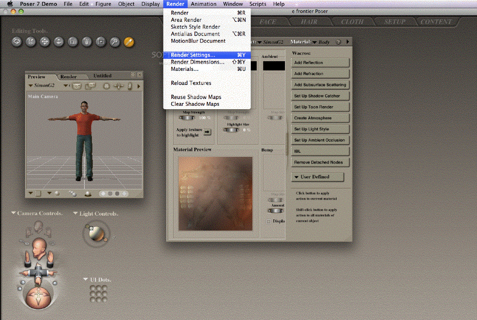 Demos edition. Poser программа. Программа позер для художников. Poser 3d software. Аналоги Poser 3d.