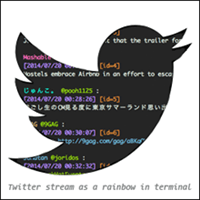 rainbow-stream icon