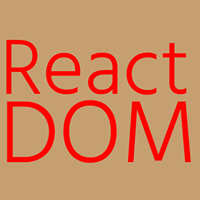 ReactDOM icon