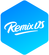 Kleines Remix OS Player-Symbol