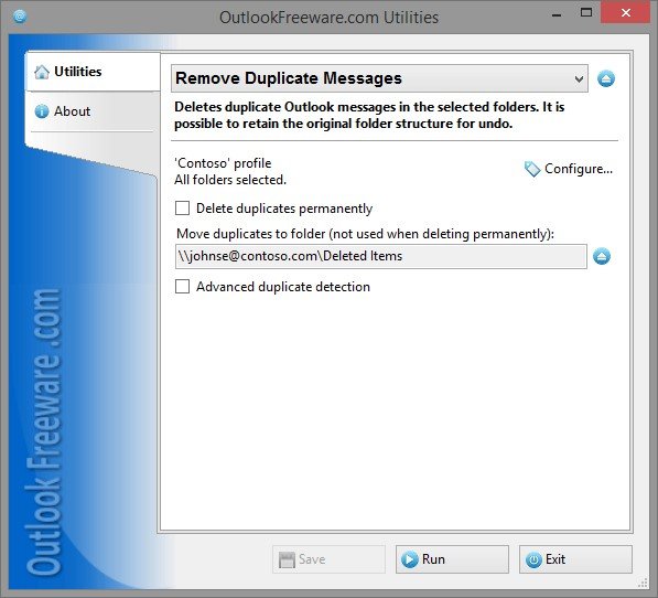 remove duplicate messages review