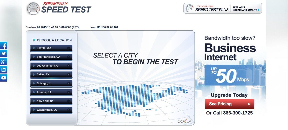 Speakeasy Speed Test Alternativas Y Software Similar Progsoft Net