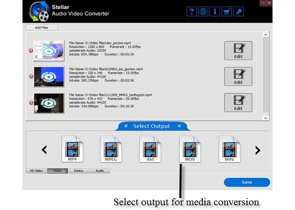 Stellar Converter For Audio Video の代替および類似のソフトウェア Progsoft Net