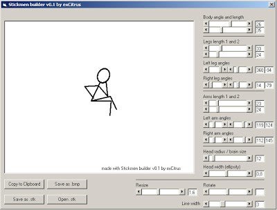how to size a stick in pivot stick animator